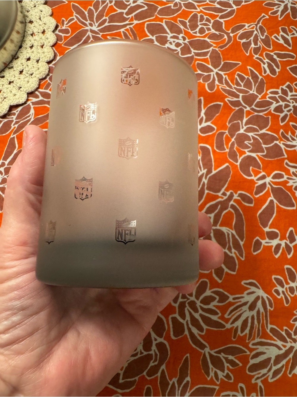 Cincinnati Bengals 16oz frosted glass pint tumbler - Picture 3 of 11